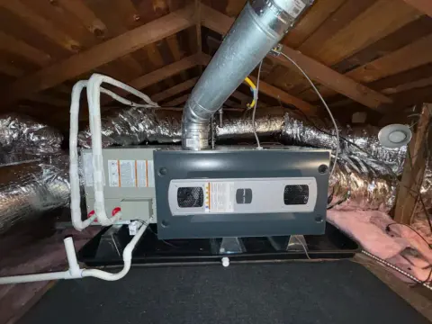 American Standard furnace installation serving the Walnut Creek and Danville area