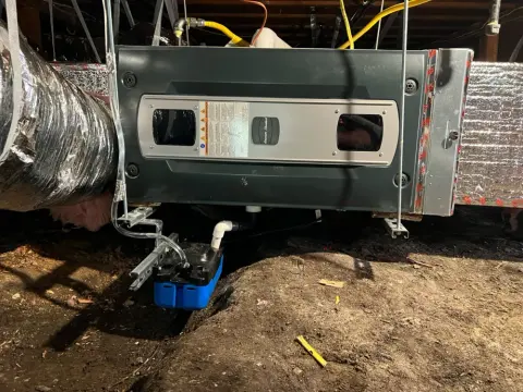 Furnace replacement completed in a Berkeley home