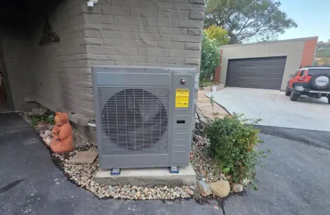 Rheem RDAY18 heat pump installation in Lafayette