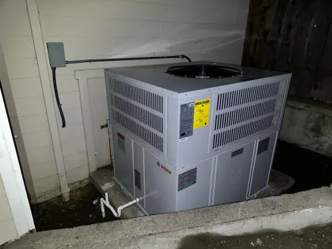 Bosch packaged heat pump