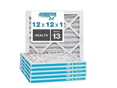 technician from galaxy heating & air conditioning installing an air quality system in a home.