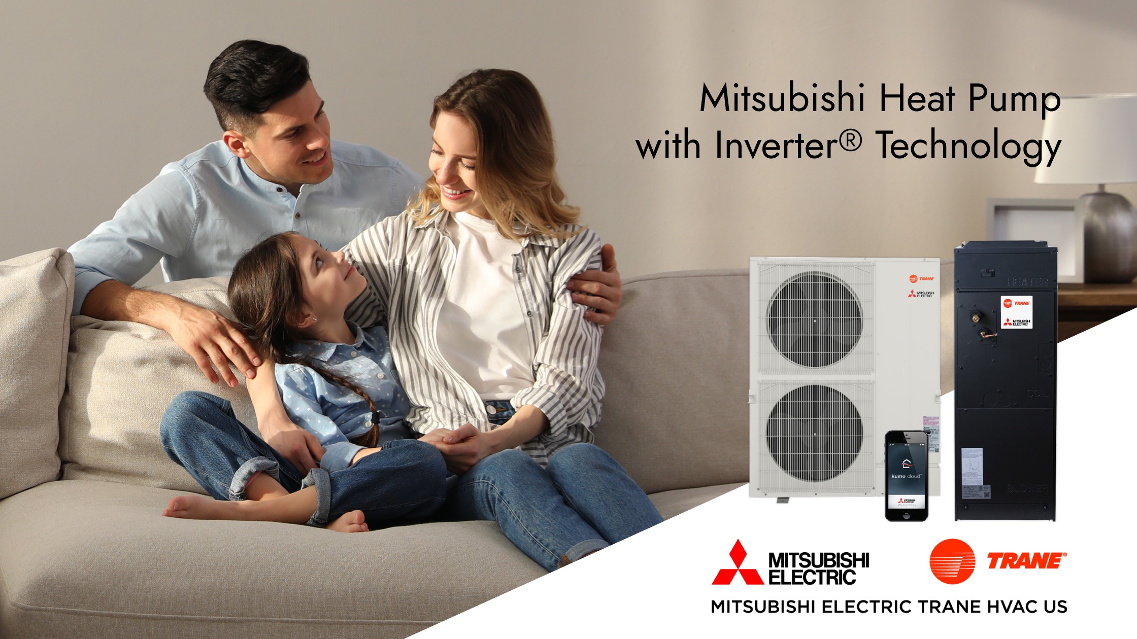 mitsubishi heat pump inverter te - galaxy heating & air conditioning hvac services