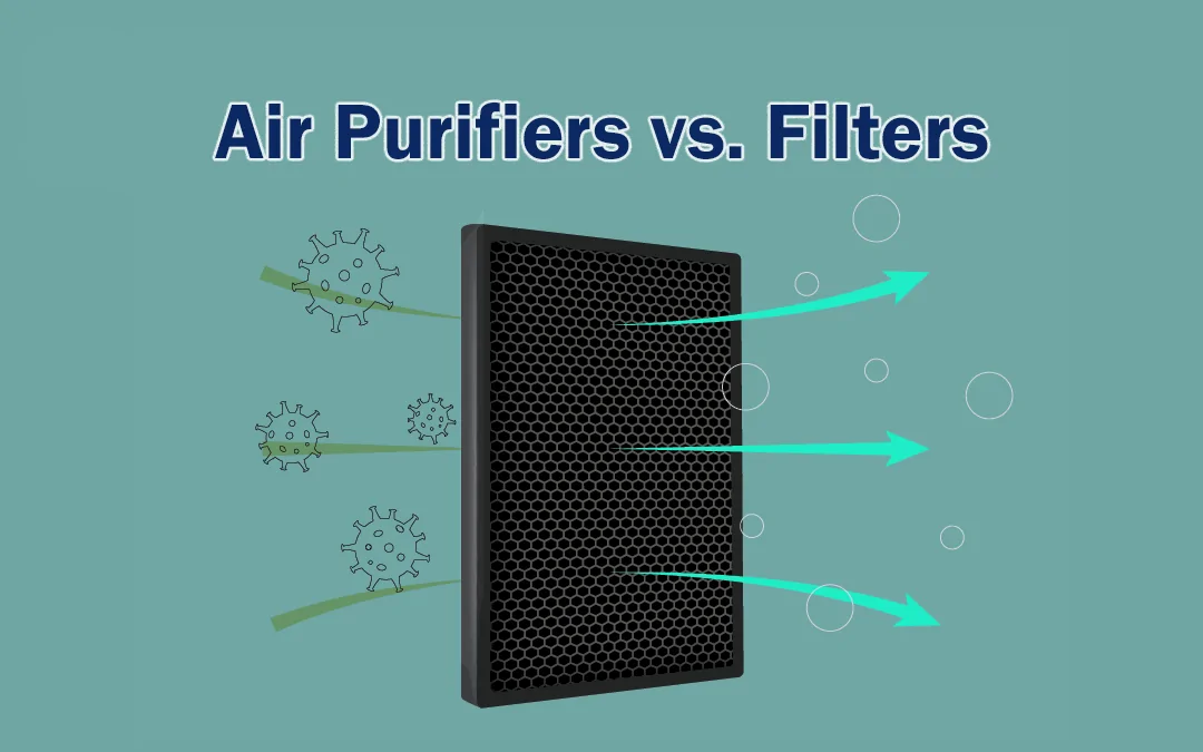 air purifiers vs. filters