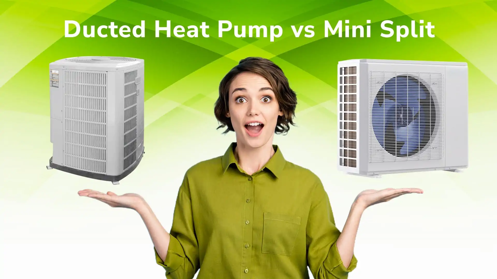 mini split vs. ducted heat pump