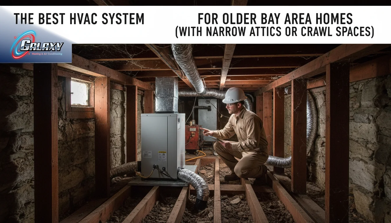 the best hvac system for older bay area homes