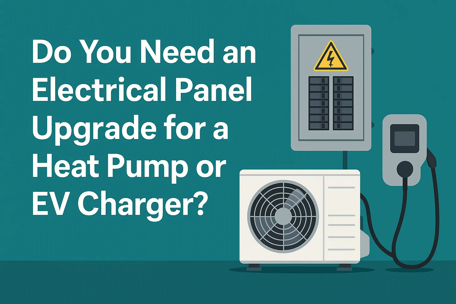 do you need an electrical panel upgrade for a heat pump or ev charger