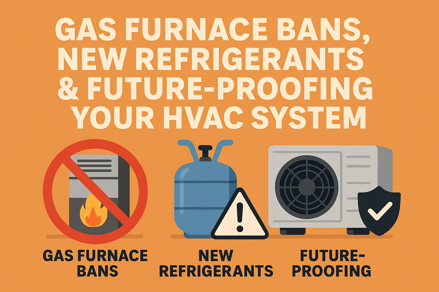 gas furnace bans, new refrigerants & future-proofing your hvac system