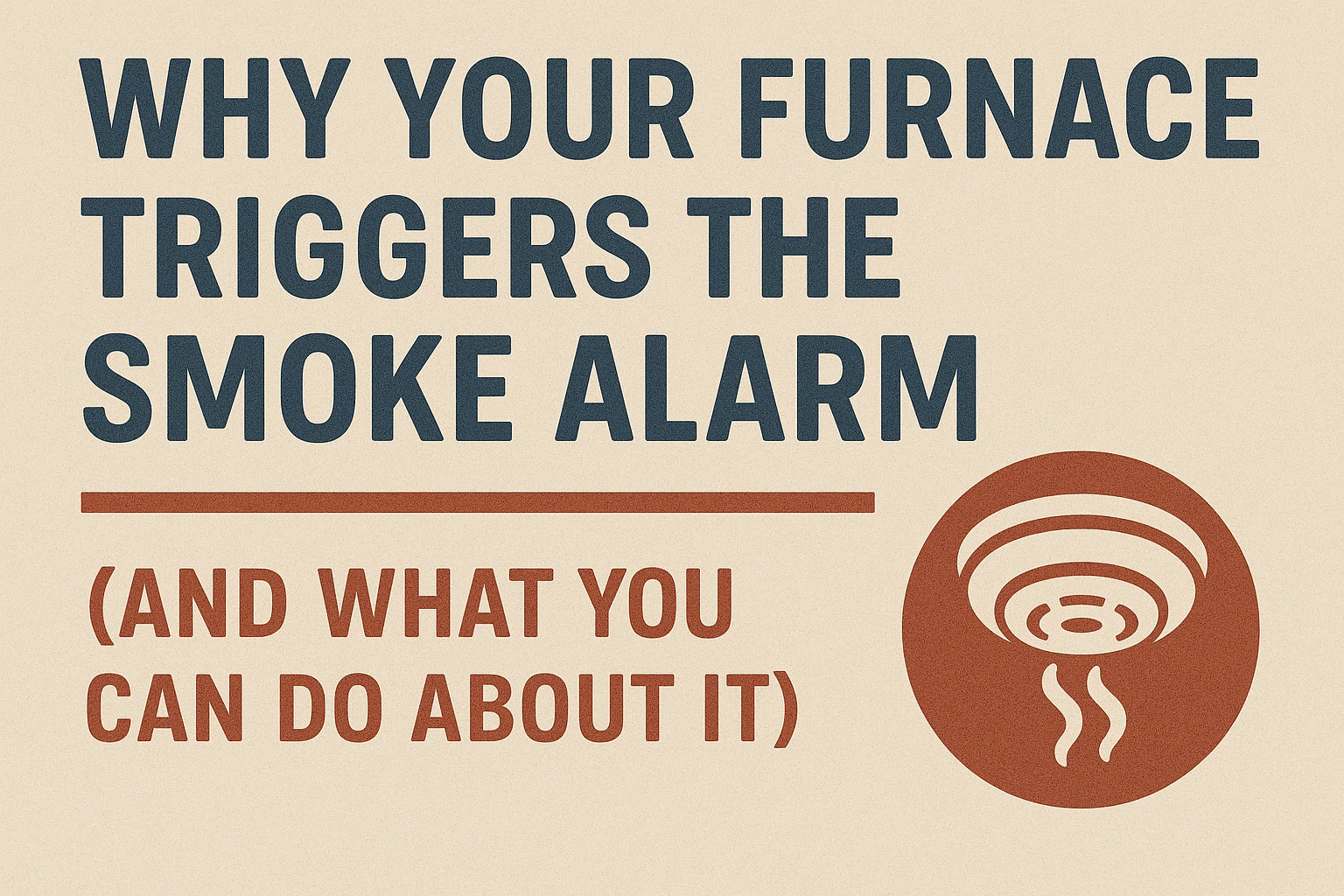why your furnace triggers the smoke alarm and what you can do about it - galaxy heating & air conditioning why your furnace triggers the smoke alarm (and what you can do about it)